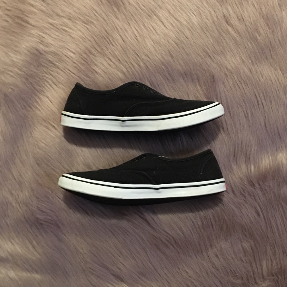 Laceless Vans
